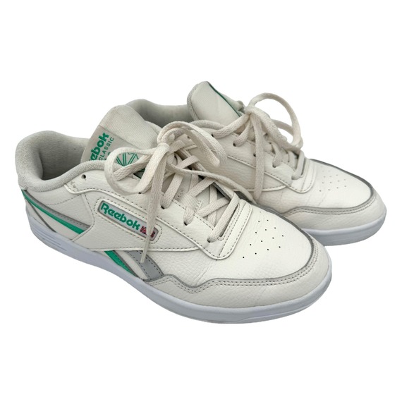 Reebok Shoes - Reebok Classic Sneakers Women's 1Y3501 Ivory Leather Shoes Size 8 Retro Athletic